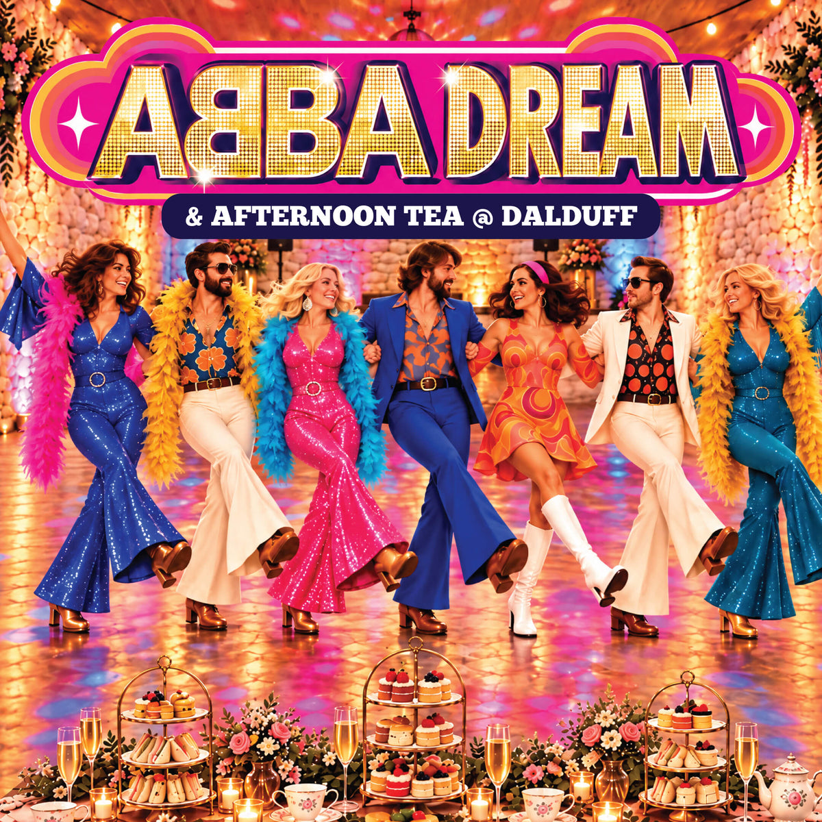 ABBA Dream Afternoon Tea at Dalduff