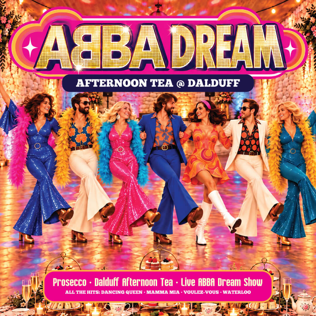ABBA Dream Afternoon Tea at Dalduff