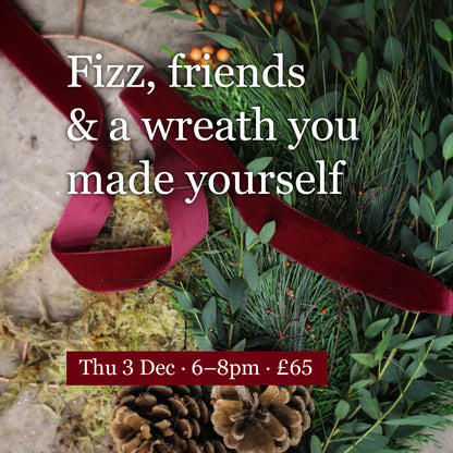 Festive Wreath Making Evening with Tass Floral Studio